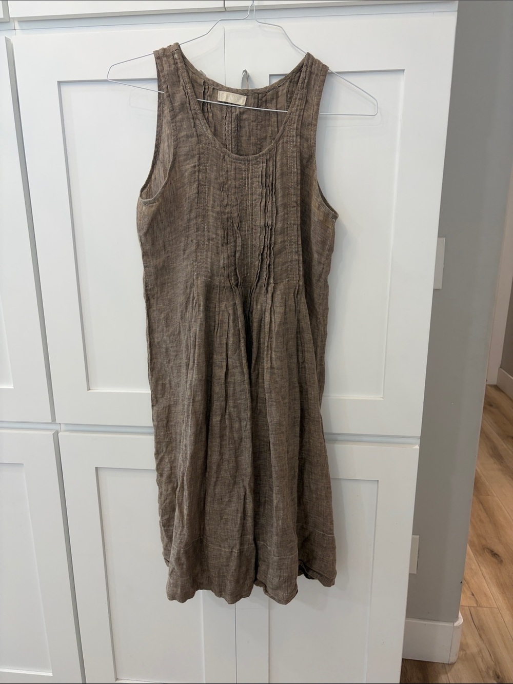 CP Shades grey linen dress